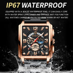 BINBOND Luxury quartz wristwatches luminous waterproof auto date chronograph men's watch business sport fashion casual reloj