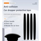 Car Door Handle Bowl Stickers Anti-collision Protector Stickers For Honda Mugen Power Civic Accords CRV Hrv Jazz CBR VTEC VFR