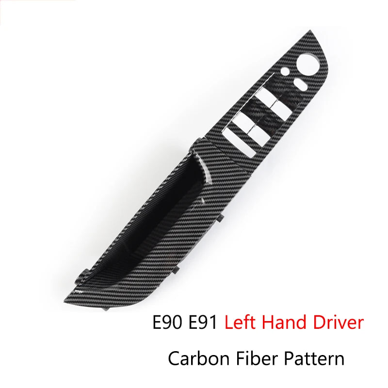 LHD RHD 3 Series E90 E91 E92 Main Driver Interior Door Cover Panel Pull Handle For BMW  E91 E92  316 318 320 325 328i