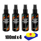 Repelente de Agua para Vidrios de Automóviles, Revestimiento Nano Hidrofóbico, Agente Impermeabilizante, Eliminador de Película de Aceite, Agente para Película de Vidrio Automotriz