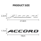 3D ABS Logo Badge Sticker Trunk Side Wing Emblem Fender Decal For Honda S Power Accord Civic Grand Vitara Swift Car Styling