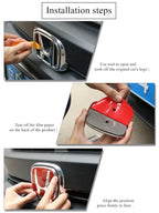 Car Logo Badge Front Grille Trunk Steering Wheel Decoration Accessories For Honda Fit GK5 HRV Vezel Accord Civic Cars Emblem