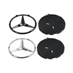 3D 185MM 205MM Front Grille Star Logo Emblem Badge Auto Accessories for Mercedes-Benz Amg C/B/E Class W205 W253 W213 GLC GLE