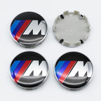4Pcs 56MM 68MM Car Wheel Center Cap  Hub Covers For BMW M Logo E84 E83  X1 X2 X3 F48 G01 X4 X5 X6 Badge Auto Tuning Accessories