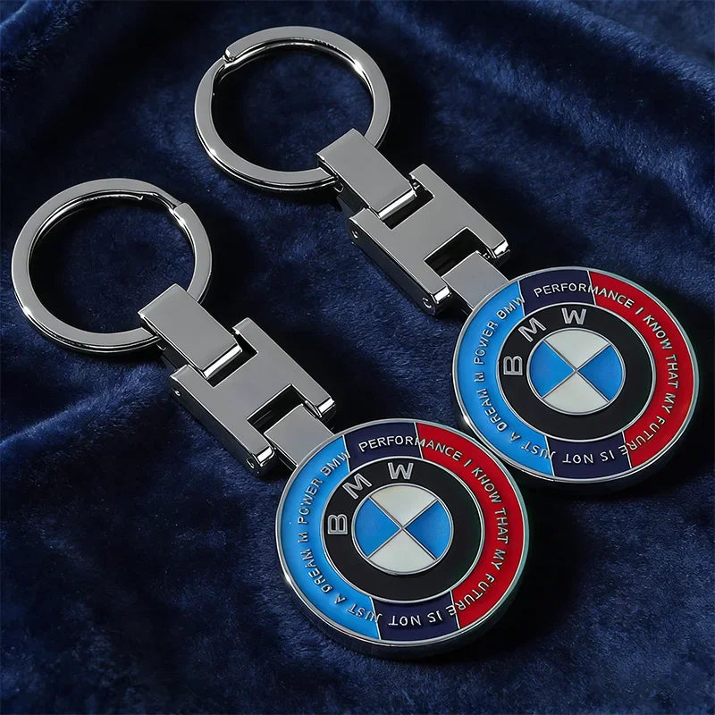 M Power Emblem Keyring Car Logo Metal Keychain For BMW M3 M4 M5 G42 G30 G20 E39 E36 E87 E53 F44 F07 F34 G15 G16 G23 G22 F30 F20