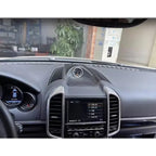 Car Stopwatch Panel Cover For Porsche Cayenne 958 chrono watch Interior Center Dashboard Clock Compass Modification Accessories
