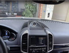 Car Stopwatch Panel Cover For Porsche Cayenne 958 chrono watch Interior Center Dashboard Clock Compass Modification Accessories