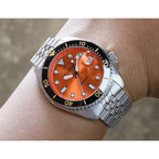 CADISEN New Luminous Men Mechanical Wristwatches Ceramic Bezel Sapphire Glass Automatic Watch Men Relogio Masculino
