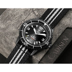 CADISEN Deep Explorer 2025 New Automatic Mechanical Watch Man Canvas Strap Wristwatch MIYOTA  Luxury Luminous Waterproof Watches