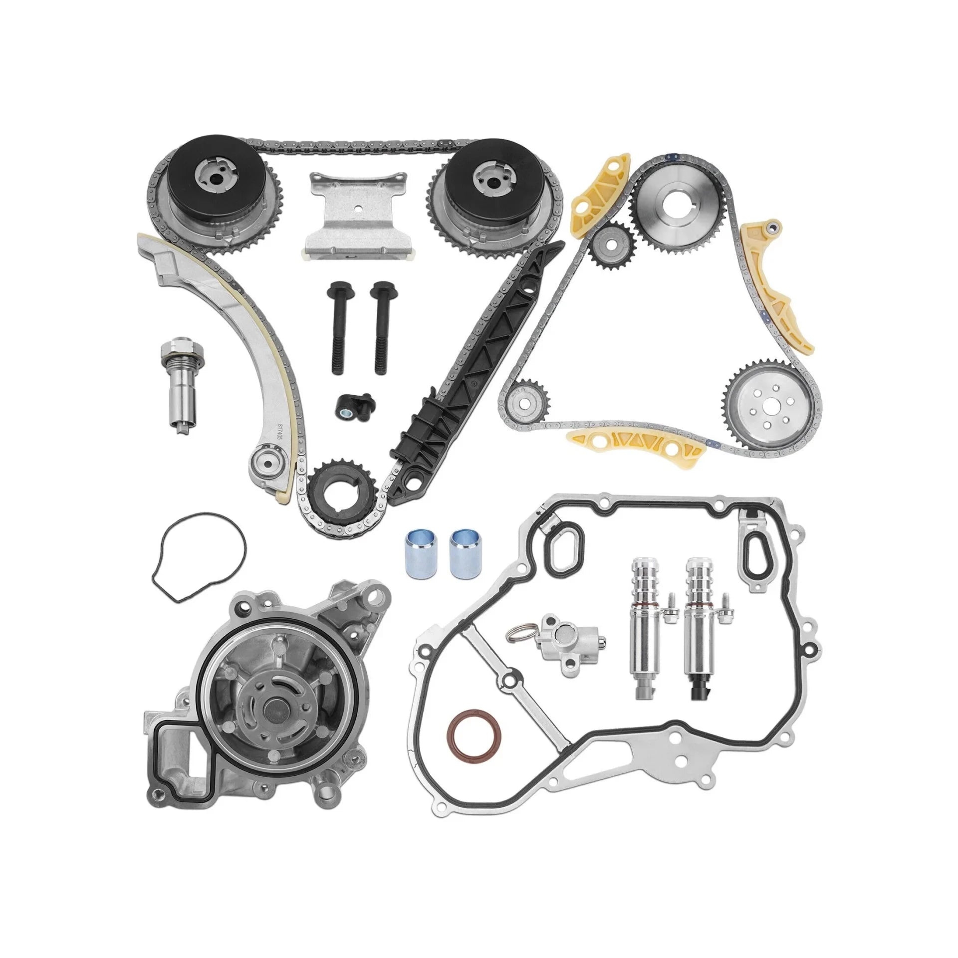 9-4201S 94201S 9-4201SX Timing Chain Kit with Water Pump 94201SX 9-4202S 94202S For Chevy GMC Pontiac Buick Equinox 2.2L 2.4L