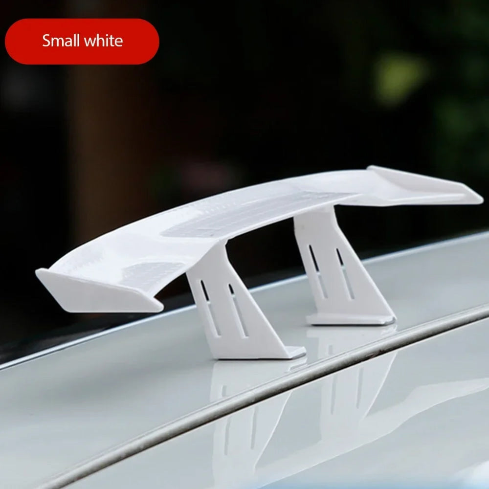 For GT Style Small Rear Trunk Spoiler Wing Car Rear Spoiler Boot Mini Wing Model Decoration Auto Accessories Universal Wing