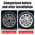 4Pcs Car Wheel Center Hub Caps Emblem Badge Rim Dust Cover For Toyota Corolla Camry Highlander Yaris Prius CHR Auto Accessories