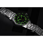 PAGANI DESIGN PD1784 Men’s GMT Automatic Mechanical Watch DG5833 Stainless Steel Sapphire Crystal Waterproof Local Delivery
