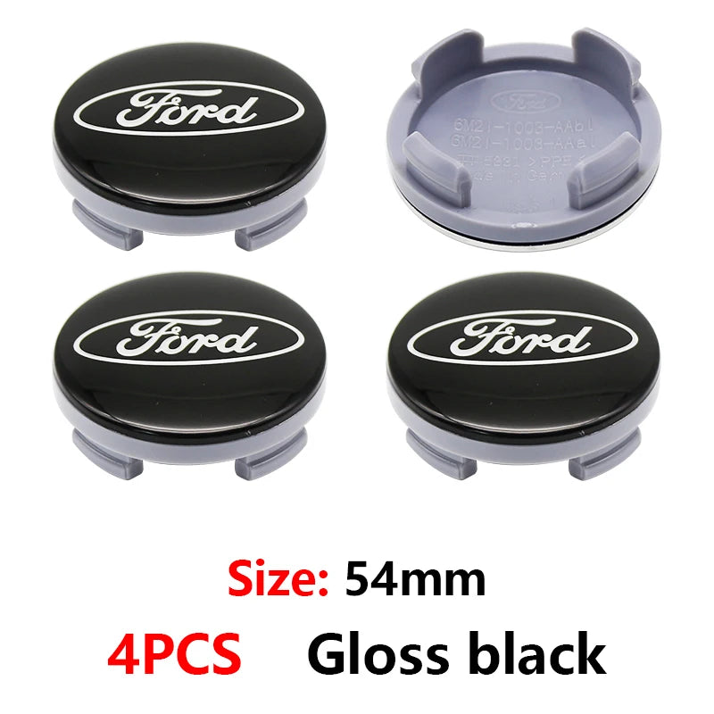 ABS Blue Silver Black ABS Integrated Rim Cover For Ford Focus Mondeo Edge Ecosport Ranger Fiesta Fusion Kuga Accessories