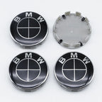 4Pcs 56MM 68MM Car Wheel Center Cap  Hub Covers For BMW M Logo E84 E83  X1 X2 X3 F48 G01 X4 X5 X6 Badge Auto Tuning Accessories