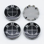 4Pcs 56MM 68MM Car Wheel Center Cap  Hub Covers For BMW M Logo E84 E83  X1 X2 X3 F48 G01 X4 X5 X6 Badge Auto Tuning Accessories