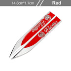 2pcs Car Fender Side Emblem Stickers Rear Trunk Metal Badge for Cadillac ATS BLS CT4 CTS EXT SLR SRX XT5 XT6 XTS Escalade DTS