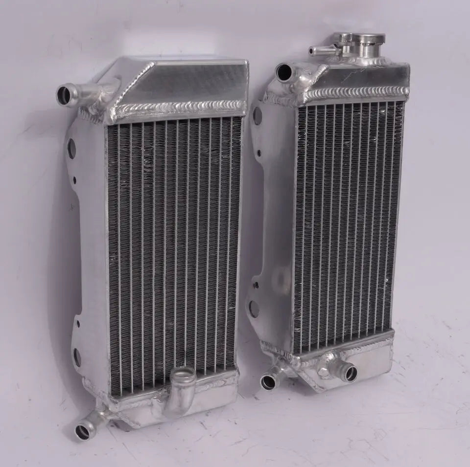 NEW L+R Aluminum Radiator For 04-2017 Honda CRF250X CRF 250 X Cooler 2004 2005 2006 2007 2008 2009 2010 2011 2012 2013 2014 2015
