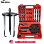 21 in1 Bearing Disassembly Puller Tool Inner Hole Removal Tool Three-jaw Puller Set