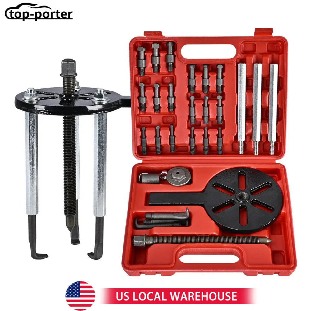 21 in1 Bearing Disassembly Puller Tool Inner Hole Removal Tool Three-jaw Puller Set