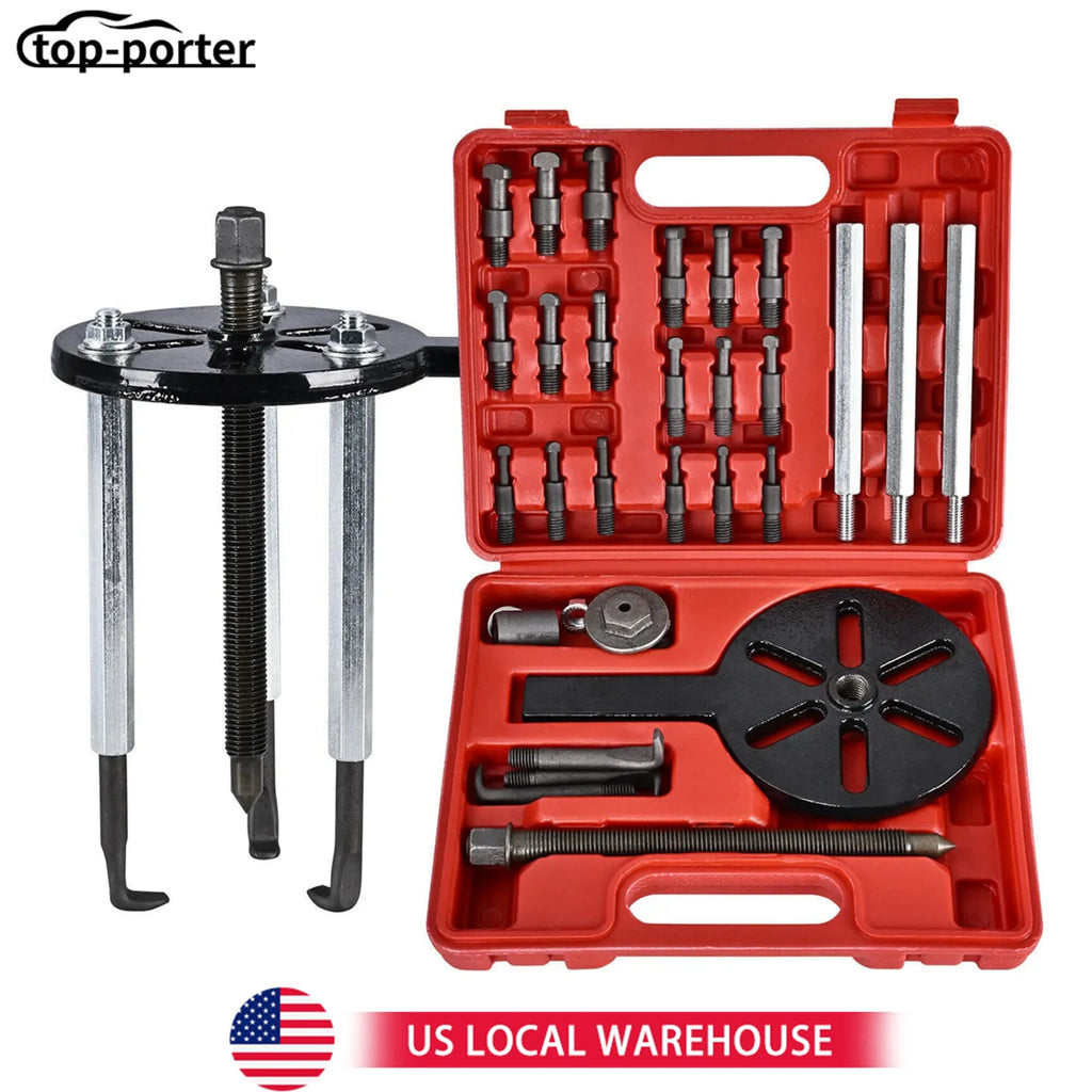 21 in1 Bearing Disassembly Puller Tool Inner Hole Removal Tool Three-jaw Puller Set