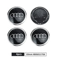 4pcs 69mm Car Styling Wheel Center Cap Hub Covers Badge For Audi A3 A4 A5 A6 A7 A8 S4 S6 A4L A6L 4B0601170A Auto Accessories