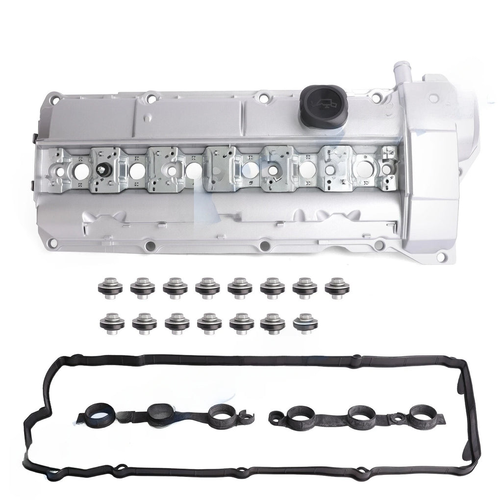 004-077ALU 11121703341 Upgraded Version Valve Cover For 1996-1998 BMW E36 328i 1997-1998 E39 528i Aluminum