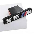 It is suitable for sports labeling of X-series ABS badge M in BMW X-series modified car logo X2M X3M X4M X5M X6M.