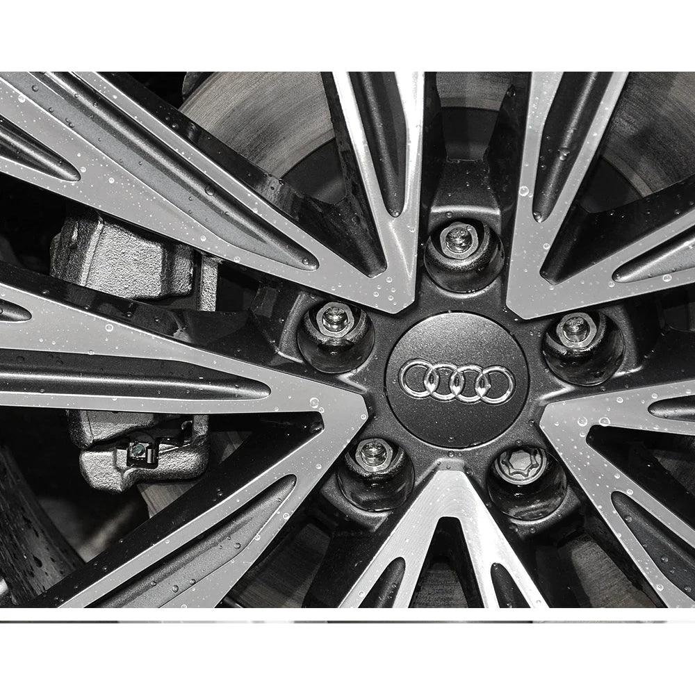 4pcs 60/61/68/69mm Car Wheel Center Hub Cap Rim Cover Car Goods For Audi B7 B5 B6 B8 B9 8P A3 A4 A5 A6 A7 A8 Q3 Q5 Q7 Q8 A1 8V
