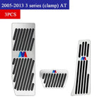 Bmw Foot Pedal Covers, Stainless Steel Rubber Anti-slip Pedals Are Suitable for BMW 3 Series BMW 5 Series X3 X5 From 2003 To 20