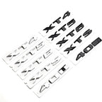 ATSL CT4 56 XTS AWD 25T 40T emblem mark car stickers for Cadillac XT4/5/6 rear tail 28T displacement refit labeling decals