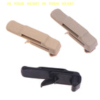 【X】1Pc Rear Seat Belt Fixing Buckle Clip Seat Belt Clip Buckle For 73371-58010 Plastic Belt Holder Car Accessories