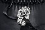 40mm New V2 PAGANI DESIGN Classic fashion Men Quartz Watches Sapphire Retro Chronograph Stainless Steel Waterproof Watch for Men