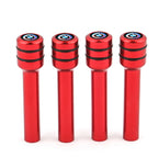 4Pcs Aluminum Alloy Car Door Lock Pins Security Rod Knob Cover For BMW M 50th Anniversary M5 E46 E90 F10 E39 E36 F20 E87 G30 E92
