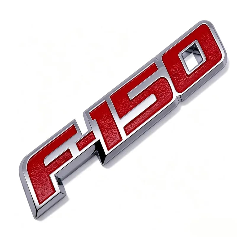 3D ABS F150 FX4 Car Emblem Badge Sticker For Ford F-150 FX4 Pickup Truck Side Fender Rear Tailgate Logo Decal Accessories