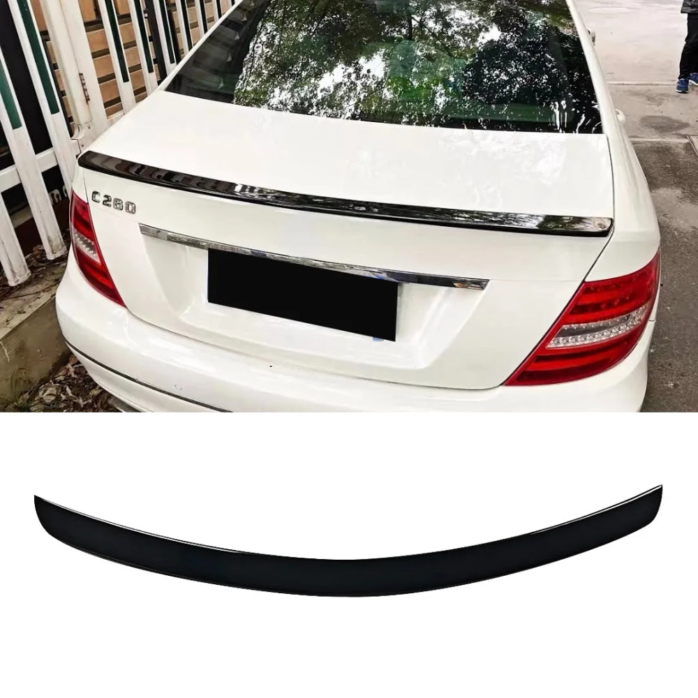 Rear Trunk Spoiler Wing Racing Boot Lip Tail Air For Mercedes Benz C class 4 Door W204 C63 2007-14 C180 C200 C220 C260 C300