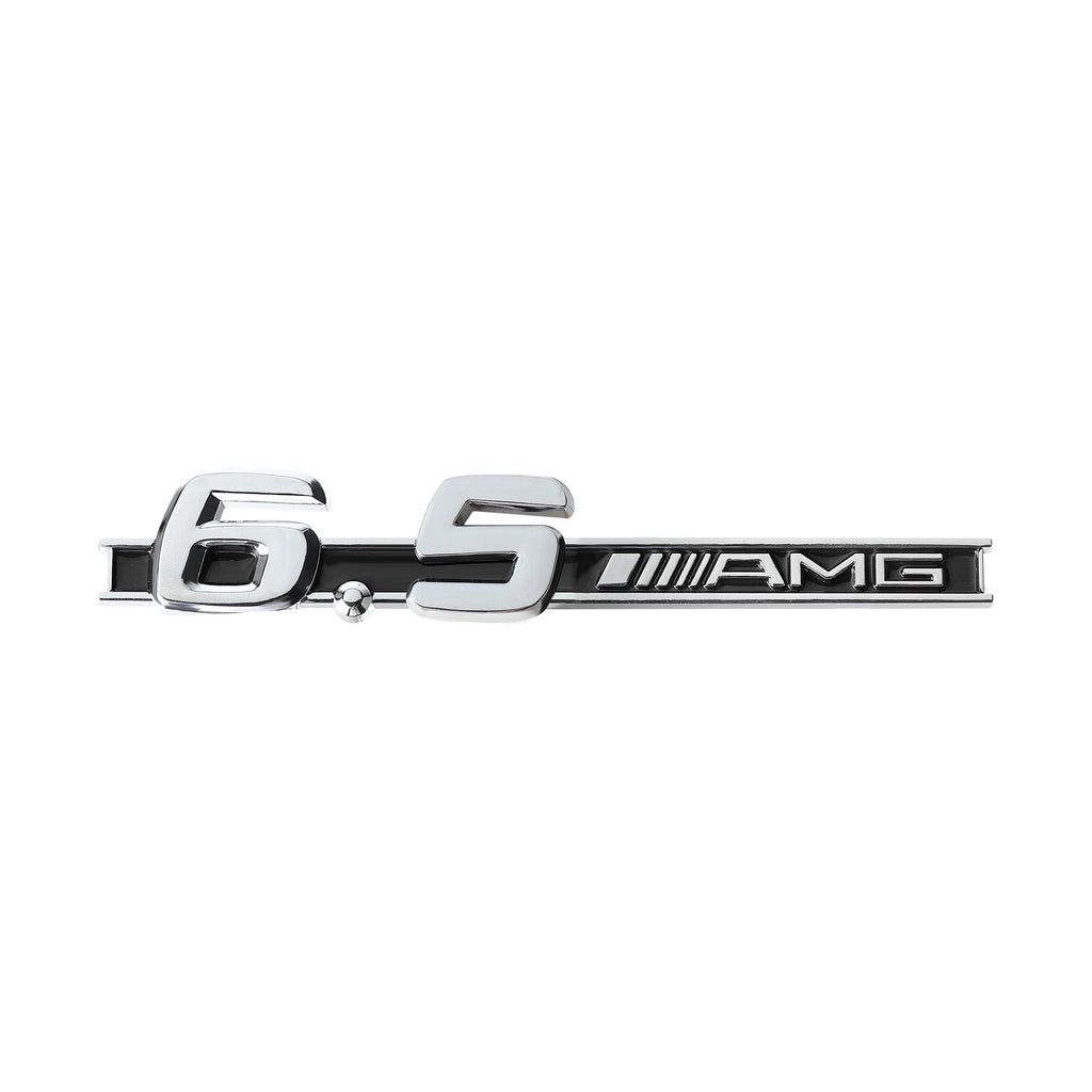 3D ABS Car Styling Logo 3.2 5.5 6.3 6.5 AMG Badge Fender Side Rear Trunk Sticker for Mercedes Benz A CLA GLC W108 W222 C180 W190