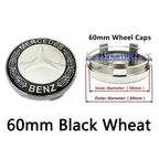 4pcs 56mm 60mm 75mm  68mm3Pin Car Wheel Center Cap Rim Hub Caps Emblem W202 W220 W213 W210 W164 E200 E260 E300 For Mercedes Benz