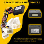 16PIN Radio Wire Harness For Toyota Corolla Highlander Camry Tundra Car Stereo Radio Power Harness Cable Wire Adapter JBL AMP
