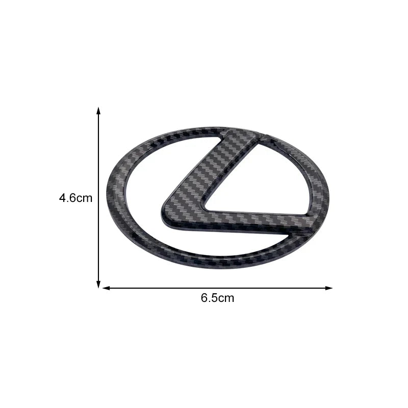Car Steering Wheel Sticker Badge Decoration Auto Accessories For  CT200H ES350 GX460 470 IS250 LS460 NX300 RX300 350 450H NX RX