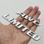 3D Metal Car Sticker HYBRID SYNERGY DRIVE V8 LIMITED AWD 4WD Logo Badge Fender Trunk Emblem For Toyota RAV4 Camry RS Accessories