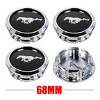 4Pcs 68mm Original Car Wheel Center Hub Caps Covers Hubcap accessories For Ford Focus Mustang Fiesta Mondeo Kuga Transit Escape