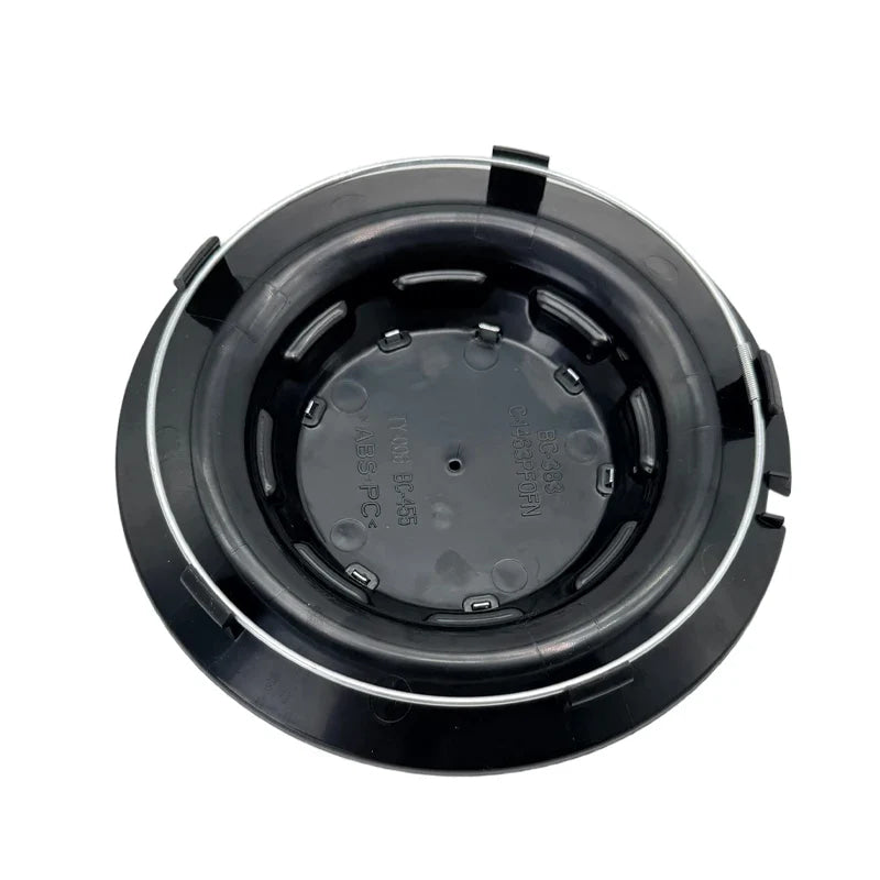 4PCS LOT Black Wheel Center Hub Cover Cap BC-383 BC383 Compatible with BC455 C-1258 C-1258-LA5B TY006 TY-006 for