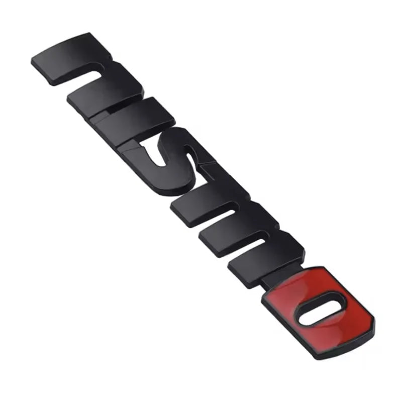 3D Metal Car Front Grille Emblem NISMO  Logo Decal For Nissan X-trail Qashqai Note Juke Sentra Patrol Car Styling Accessories