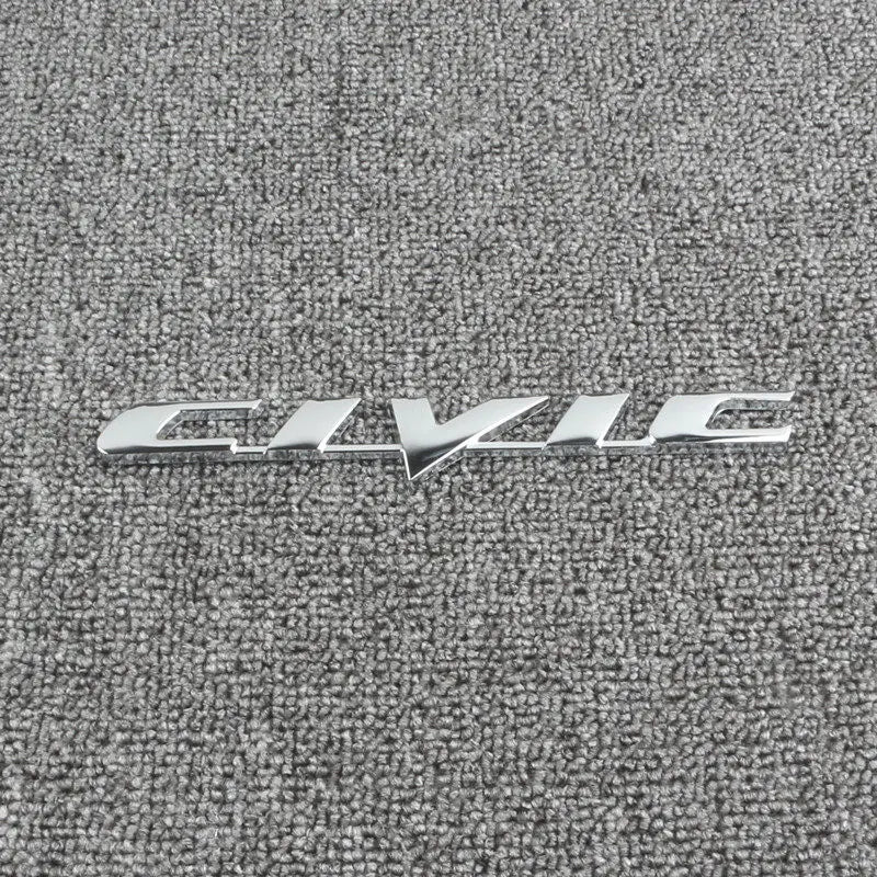 Car Emblem Decals VTEC IVTEC Metal Badge Sticker Accessories For Civic cb400 i-VTEC vfr800 cb750 Accord Odyssey CRV Pilot FIT
