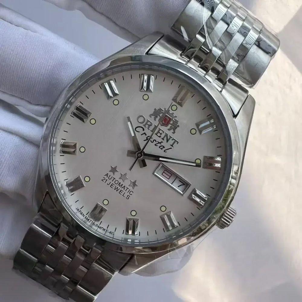 118A Store Orient Watch Sports Mechanical Unisex Watch Stainless Steel Japanese Movement