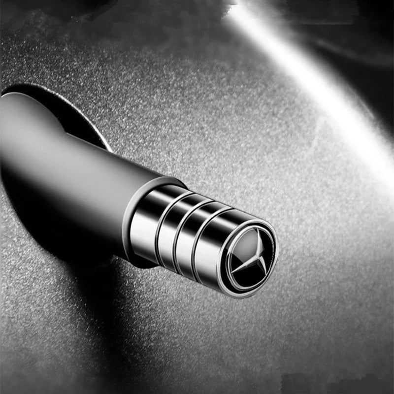 Car Tire Valve caps Emblem metal sticker For Mercedes Benz W203 W204 W168 GLC GLE CLA accessories Interior Mouldings YZQMM-BENC