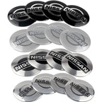 4Pc 56/60mm Wheel Center Hub Rim Caps Car Wheel Hub Covers Fit For Nissan X-Trail Qashqai Almera Note Leaf J10 Teana V36 Tiida