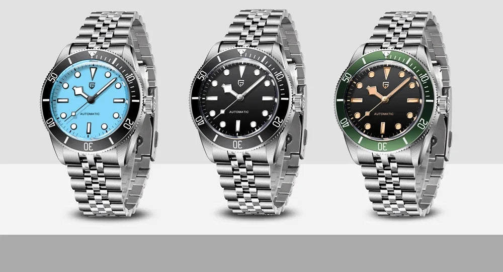 PAGANI DESIGN BB58 Retro Mens Watches 2026 Luxury Automatic Watch For Man Mechanical Wristwatch AR Sapphire Waterproof Men Gift