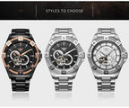Yelang V1024 Men Brand Watches 44mm Japan miyota 82S7 Automatic Mechanical movement Luminous Men 100m Waterproof Watch business